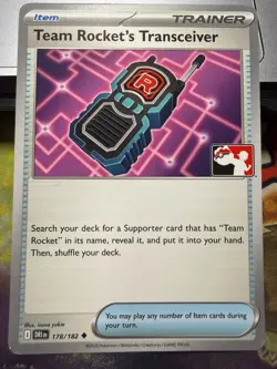 Team Rocket's Transceiver 178/182 Pokemon Play! Prize Pack Play Stamp Series 8 - Image 1