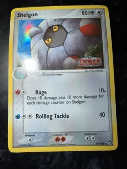 Shelgon Holo Stamped Ex Power Keepers 39/108 Pokemon - Image 1