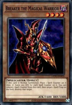 Breaker the Magical Warrior Unl Common LEDD-ENA10 Yu-Gi-Oh! - Image 1