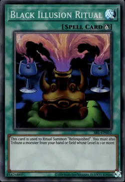 Black Illusion Ritual 25th. Ann Super Rare SRL-EN051 Yu-Gi-Oh! - Image 1