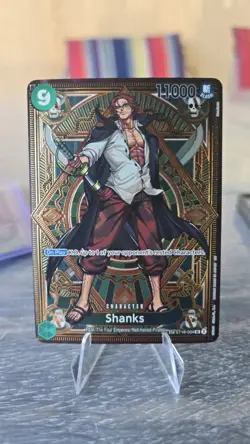 Shanks SP ST16-004 One Piece TCG OP11 A Fist of Divine Speed SR Alt Art English - Image 1