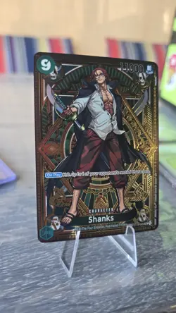 Shanks SP ST16-004 One Piece TCG OP11 A Fist of Divine Speed SR Alt Art English - Image 2