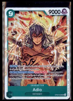One Piece Emperors in the New World (OP09) Adio 023 3 Lot - Image 1