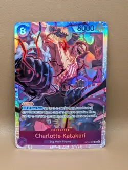 Charlotte Katakuri OP11-067 SR ONE PIECE Tcg Card Game NM PURPLE 🔥 🔥 🔥 🔥 🔥 - Image 1