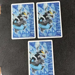 Lot Of 3 Snivy Evol Pokemon Japanese Black Kyurem Poker Playing Card 2012 NM - Image 5