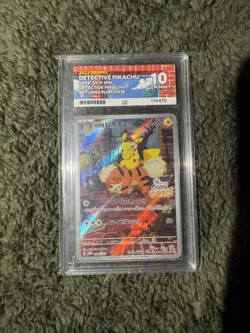 Pokemon Card Gem Mint Ace 10 Detective Pikachu Returns 098/Sv-p Japanese Promo - Image 1