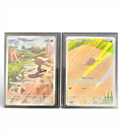 Pokemon Paldean Wooper Scarlet & Violet Basic Cards Lot - 2 Cards - Image 1