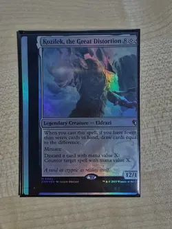 MTG Misprint Kozilek, the Great Distortion NFC Foil Commander Legends - Image 4