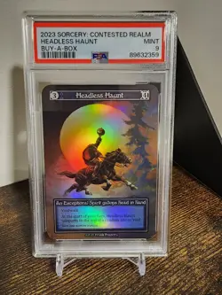 PSA 9 Headless Haunt Promo Sorcery: Contested Realm FRANK FRAZETTA Art - Image 1