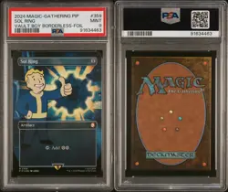 MTG Fallout Sol Ring Borderless 0359 PSA 9 Mint 2024 - Image 3