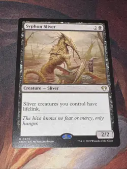 Syphon Sliver X1 Mtg Commander Masters Nm - Image 1