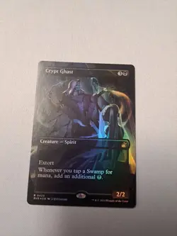 MTG: Commander: Duskmourn: House of Horror: Crypt Ghast (Borserless) (Foil) (LP) - Image 1