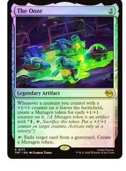 The Ooze - Foil Teenage Mutant Ninja Turtles MTG - Image 1