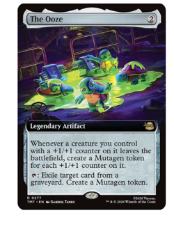 The Ooze - Extended Art Teenage Mutant Ninja Turtles MTG - Image 1