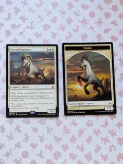 Crested Sunmare Hour of Devastation NM- With Token! - Image 1