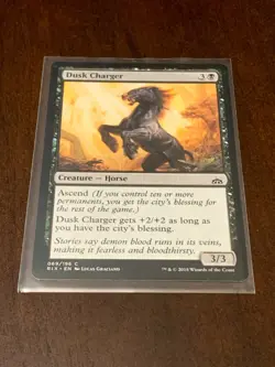 Magic the Gathering Rivals of Ixalan Dusk Charger - Image 1