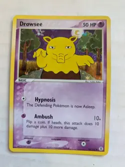 Pokemon Card Drowsee 32/112 EX Fire Red & Leaf Green Holo Rare Light Play - Image 1