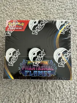Pokemon: Mega Evolution Phantasmal Flames Enhanced Booster Box (36 Packs) NEW - Image 1