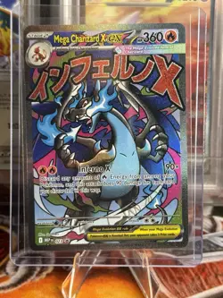 Pokemon TCG UPC Mega Charizard X ex 023 Promo Holo NM - Image 1