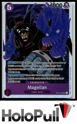 One Piece Paramount War Magellan (085) #OP02-085 Super Rare - Image 1