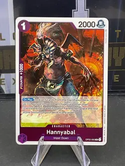 One Piece TCG Hannyabal OP02-083 Rare (R) Paramount War - Image 1