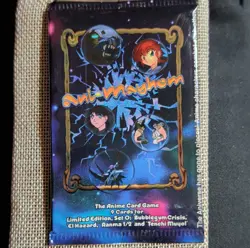 Ani-Mayhem Limited Edition Set 0 Booster Pack 9 Cards Bubblegum Crisis Pioneer - Image 1