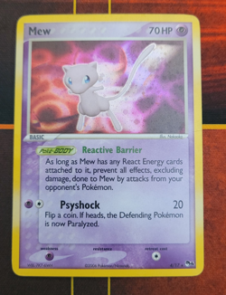 Mew 4/17 POP Series 4 Promo Pokemon Card Holo Foil Rare - Image 1