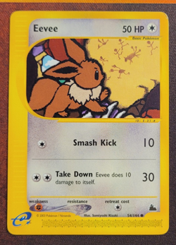 Eevee 54/144 Skyridge Pokemon English Card - Image 1