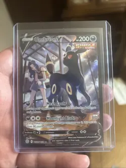 Pokemon Umbreon V Ultra Rare Full Art Holo TG22/TG30 Brilliant Stars Card - Image 1