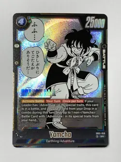 Dragon Ball Super Card Game Manga Booster SB01-059 SR Yamcha - Image 1