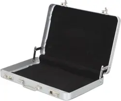 Business Card Storage Box Mini Aluminum Holder Portable Organizer Case - Image 1