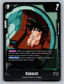 Dragon Ball Super Card Game #FB08-098 Kakarot - Image 1