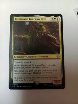 MTG - Treebeard, Gracious Host - Lord of the Rings Commander - Image 1