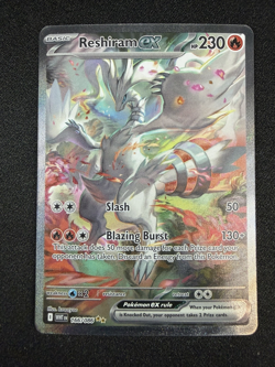 Pokemon TCG Reshiram ex 166/086 SIR White Flare English Near Mint Raw - Image 1