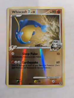 Pokemon TCG Whiscash E4 54/111 Rising Rivals Reverse - Image 1