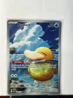 Pokemon Ascended Heroes Psyduck Illustration Rare 226/217 PSA 10 WORTHYUU - Image 1
