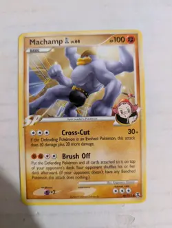 Machamp GL LV.64 46/111 Regular Platinum: Rising Rivals Pokemon TCG NM 2009 - Image 1