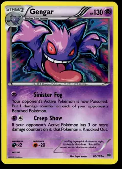 Pokemon Gengar 35/83 Holo XY Generations LP - Image 1