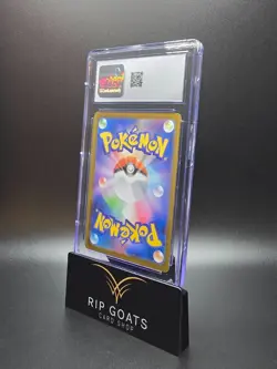 2025 Pokemon Japanese Iono's Kilowattrel 104/100 Battle Partners AR Holo CGC 10 - Image 2