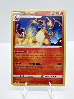 Charizard Rare SWSH04: Vivid Voltage 025/185 NM - Pokemon TCG - Image 1