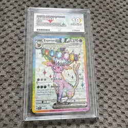 Pokemon TCG Espeon EX 175 Black Star Promo ACE 10 - Image 1