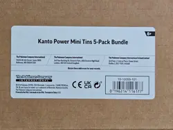 Pokemon TCG Kanto Power Mini Tin Set of 5 | Sealed | New - Image 4