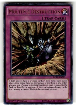 Multiple Destruction DPBC-EN005 Ultra Rare Duelist Pack: Battle City LP - Image 1