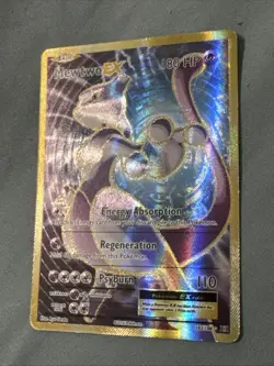 Pokemon TCG Mewtwo EX 103/108 Ultra Rare Holo Card Evolutions XY NM - Image 2