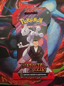 Pack Of Destined Rivals With Pokemon Card Lot Of 50 Cards +1 2star Rare - Image 1