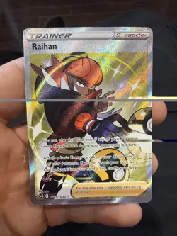 Raihan TG27/TG30 Silver Tempest Full Art Ultra Rare Holo Pokemon Card NM - Image 1