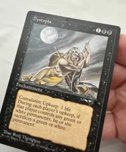 Dystopia x1 MTG Alliances 1x Magic Very Good Moderate Play VG MP - Image 2