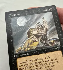 Dystopia x1 MTG Alliances 1x Magic Very Good Moderate Play VG MP - Image 3