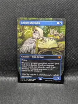 Ledger Shredder Borderless Special Guests - 55 - M - MTG: Bloomburrow - Regular - Image 1