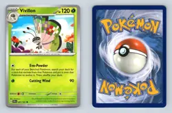 Vivillon #7/191 SV Surging Sparks 2024 Uncommon Pokemon TCG Card - Image 1